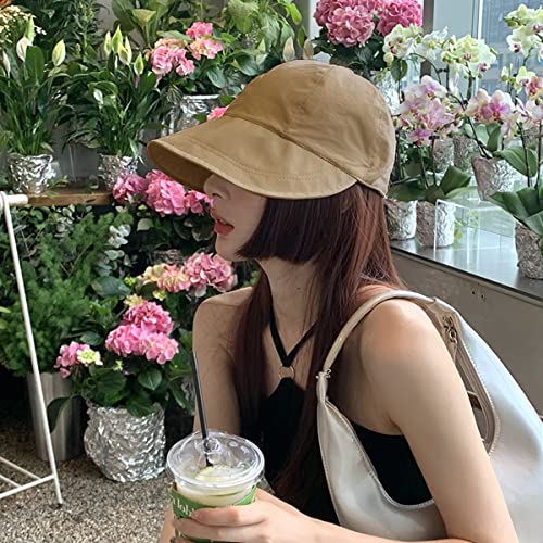 PALAY® Bucket Hat for Women Sun Protection Wide Brim Beach Hat Sun Hats for Women, Fashion Lightweight Quick Dry Summer Cap, Adjustable Drawstring Closure