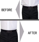 PALAY® Red Stays Y-Style Dress Shirt Garters with Non-Slip Locking Clamps and Adjustable Straps