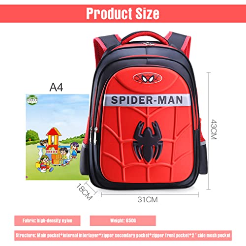 PALAY® School Bags for Girls Boys Trolley Bag Primary School Backpack with 6 Wheel, Detachable Wheel Stand with Puller School Bag for 1-5 Grade Students