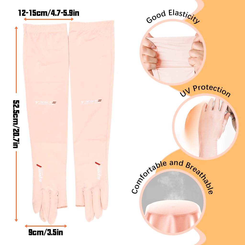 PALAY Sun Protection Gloves for Driving and Cycling with Non Slip Touch Screen Design | 2PCS