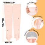 PALAY Sun Protection Gloves for Bike Riding and Driving with Ice Silk Cooling | Non-Slip Touch Screen Arm Sleeves