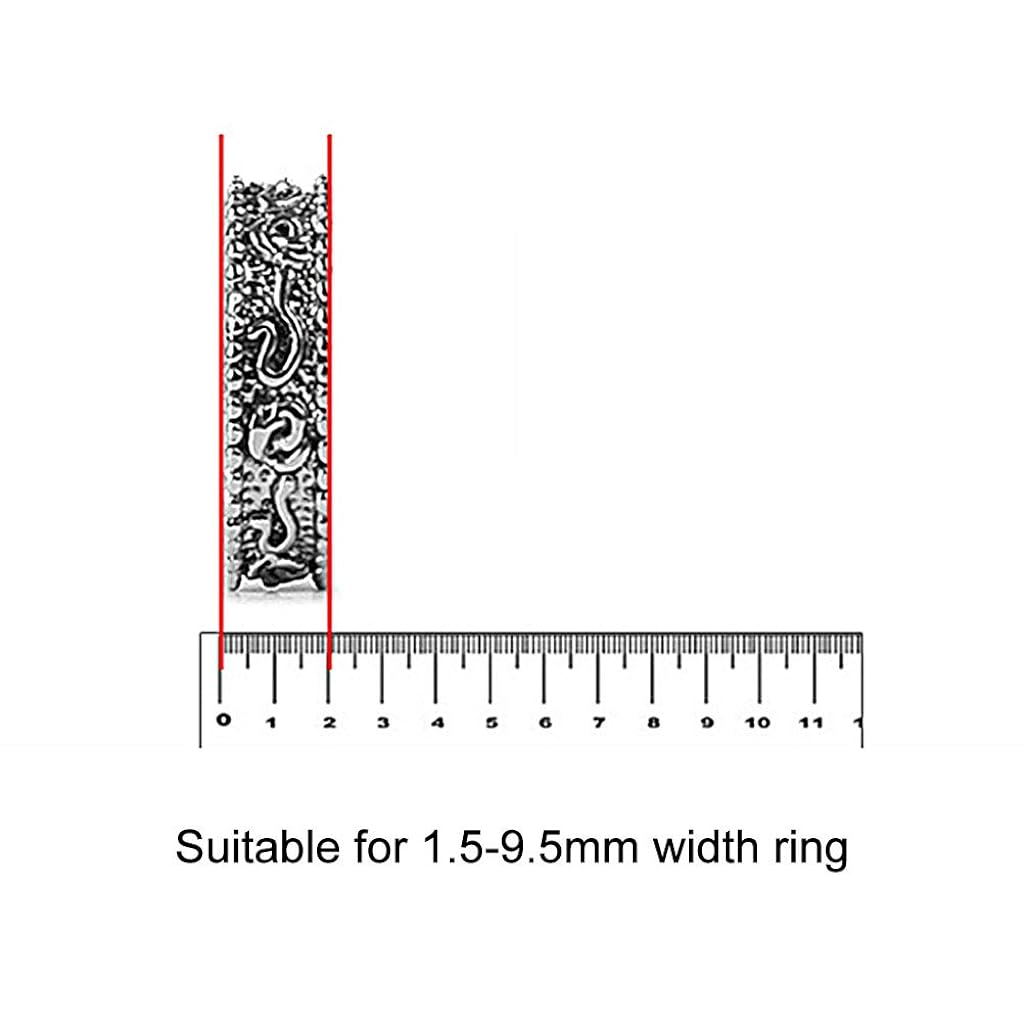 PALAY® 8pcs Invisible Ring Size Adjuster,Ring Sizes Reducer Invisible Invisible Ring Size Adjuster for Wide Loose ings, Fit 1-10mm Width Rings(8 sizes) For Unisex Adult