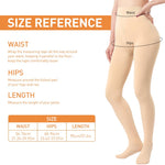 PALAY Women Fleece Lined Tights for Winter Warmth with High Waist Support | Sheer Look