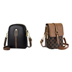 PALAY Women Sling Bag for Daily Use with Double Layer Design and Detachable Belt | Stylish PU Crossbody Purse