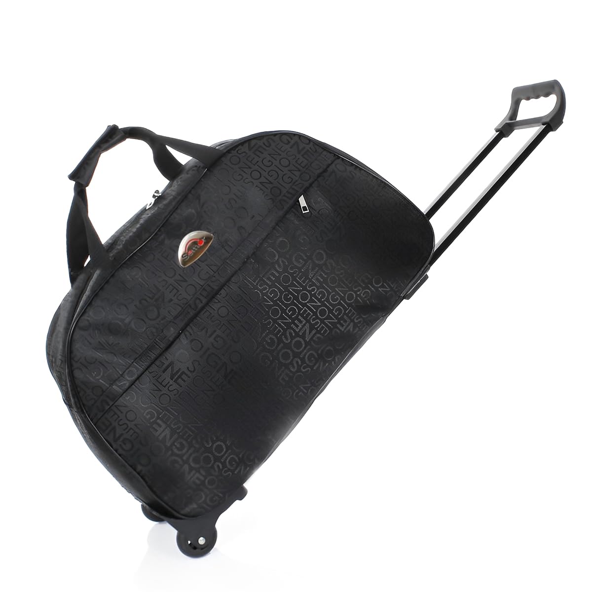 Palay Travel Luggage for Short Trips featuring Wheeled Duffel Design 60 x 38 x 28 cm Black