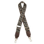 PALAY Bag Straps for Sling Bag featuring Quick Release Adjustable Chain 33 to 55 in Brown