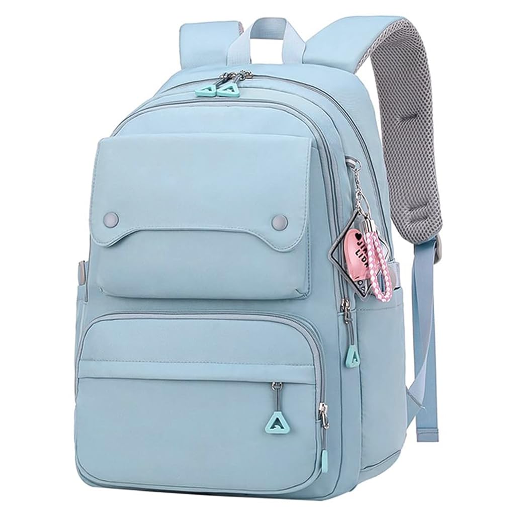 PALAY Backpack for Students with 4 Compartments 26 L Capacity and Padded Straps Blue