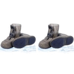 PALAY Silicone Shoe Covers for Rainy Days with Double Snap Closure and Anti Slip TPE Sole | 2 PCS Size 10.5 11.5
