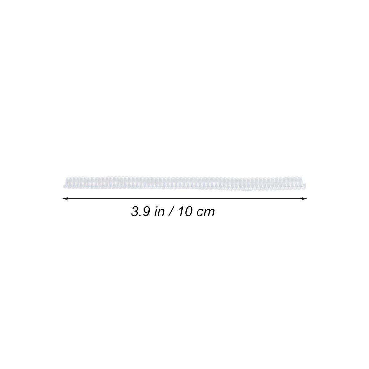 PALAY® Invisible Ring Adjuster Set for Loose Oversized Rings Spiral Coil Ring Fitter Tightener Set (4peice,2mm/5mm Coil and 3mm/5mm Flat Coil)