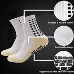 PALAY® Hi Tech Performance Athletic Socks for Men and Women,Rubber Anti Slip and Thicken Cushion Sport Socks,Ankle Length Socks for Badminton,Soccer,Running,Gym & Indoor Training