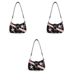 PALAY Shoulder Bag for Girls featuring Chain Charm and Zipper Closure 23x7x13cm | Y2K Canvas Hobo