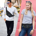 PALAY® Waist Bag for Unisex, Stylish Chest Fanny Pouch Belt Sport Bag for Travel, Running, Outdoor, Sports & Cycling for Men & Women