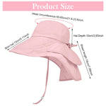 PALAY Sun Hat for Women with Wide Brim and Neck Flap featuring UPF 50+ Protection | Grey