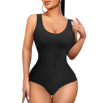 PALAY Body Shaper for Women featuring Adjustable Crotch Buckle and Smooth Nylon Fabric | Beige