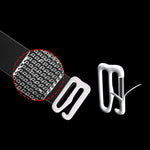 PALAY Invisible Bra Straps for Off Shoulder Dresses with Adjustable 1.2cm Width | 2 Pairs Clear Replacement