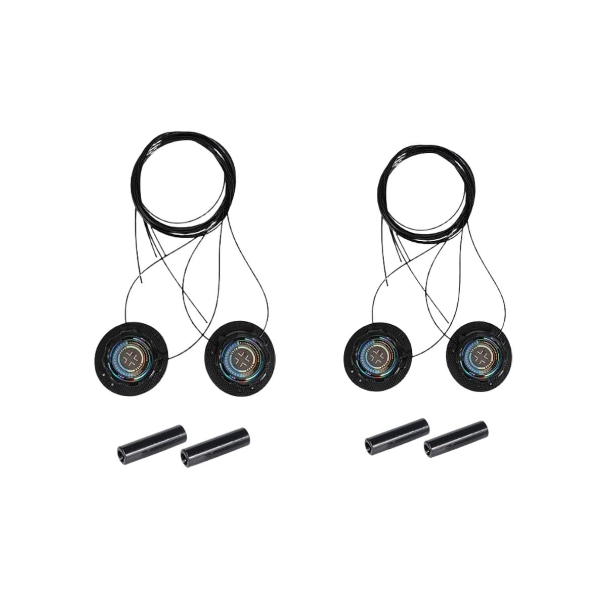 PALAY No Tie Wire Shoelaces for Sneakers with 1.2m Length and Adjustable Knob | Slim Black TPU