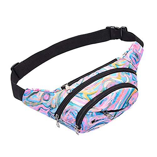 SANNIDHI® Waist Bags for Women Men Waterproof Chest Bag Large Fanny Packs waist pouch Sport Bag for Travel Running Outdoor Sports Cycling