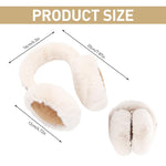 PALAY® Winter Ear Muff Thermal Plush Women Ear Muff Stylish Outdoor Winter Ear Muffs Cute Winter Ear Muff for Women Winter Gift for Girls
