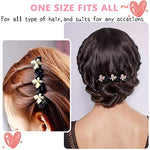 PALAY® 4 Pcs Braid Hair Accessories for Kids Butterfly Braided Hair Clips for Women Girls Hairpin Hair Dressing Section Clips for Hair