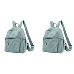 PALAY Womens Backpack for Travel and School with Antitheft Design and Trolley Sleeve | Waterproof Nylon 2 PCS Set