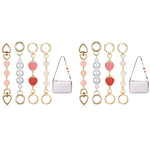 PALAY Bag Extender Chain Set for Handbags featuring Quick Connection Clasps and Gold Finish | 5.7–6.7 in Adjustable Purse Strap Accessory