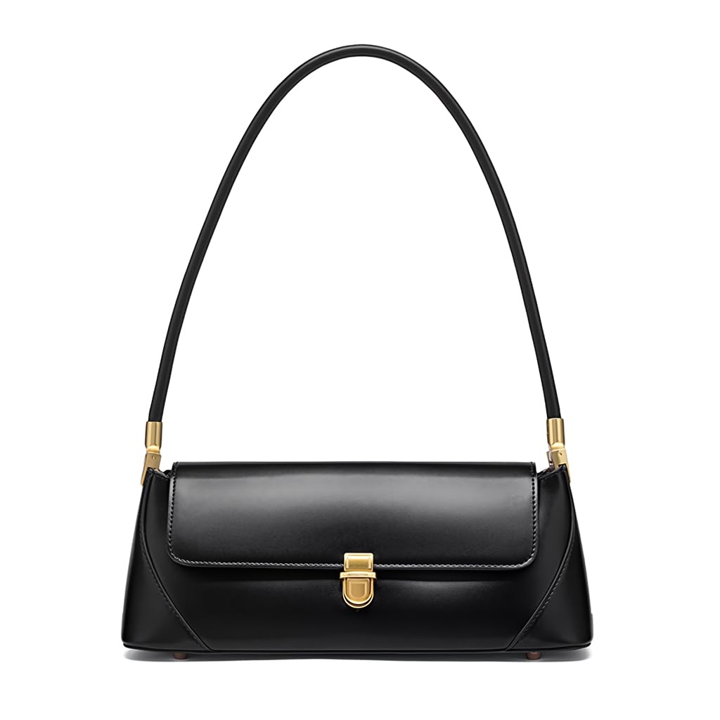 PALAY Shoulder Bag for Women featuring 11 in Handle and Gold Tone Hardware | Vegan Leather Hobo