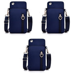 PALAY Small Crossbody Wallet Phone Bag for Women with Card Slots and Adjustable Strap | Waterproof Oxford Cloth Handbag