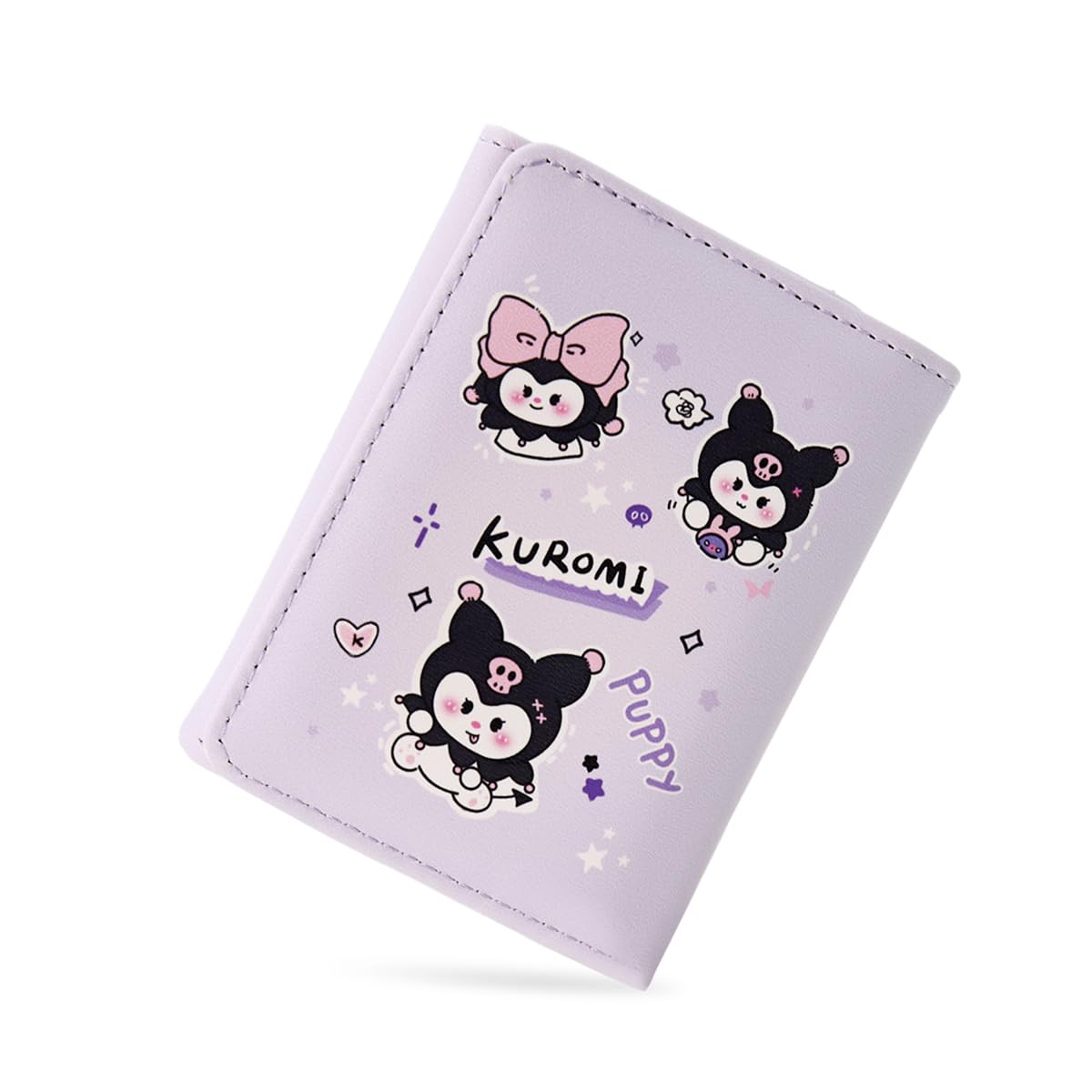PALAY Kuromi Purse for Girls featuring Removable Strap and Silicone Body 4.33×5.9×1.57 in | Cute Crossbody Phone Bag