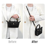 PALAY Bag Leather Strap Replacement for Crossbody or Shoulder Bags featuring 47 in Adjustable Quick Release PU Leather Design Black 2PCS