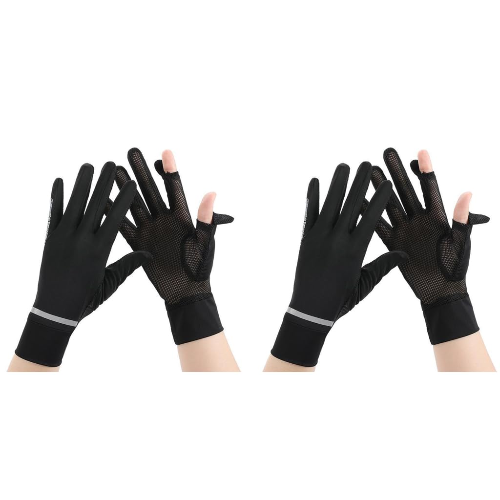 PALAY Women Riding Gloves for Bike with UPF 50 Plus Sun Protection and Ice Silk Mesh
