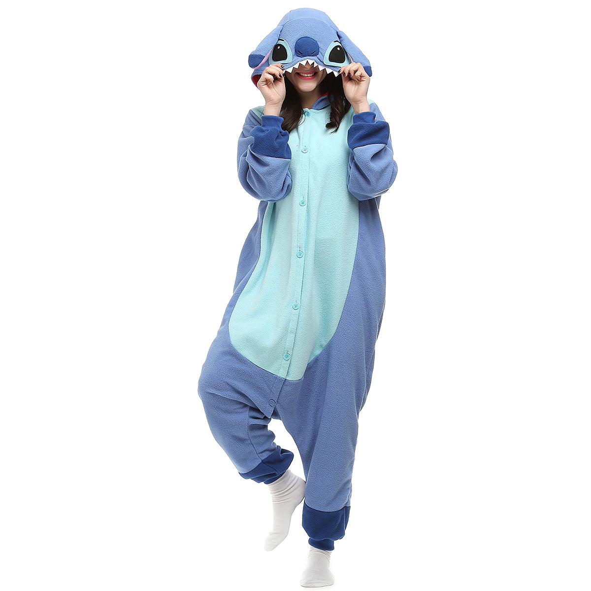 PALAY® Adult Onesie Animal Pajamas Blue