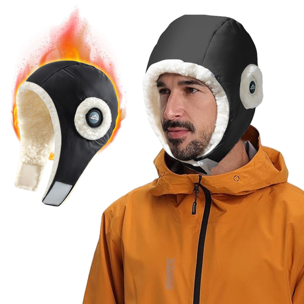 PALAY® Winter Ski Hat Thermal Riding Hat Fleece Liner Winter Cap with Earflap