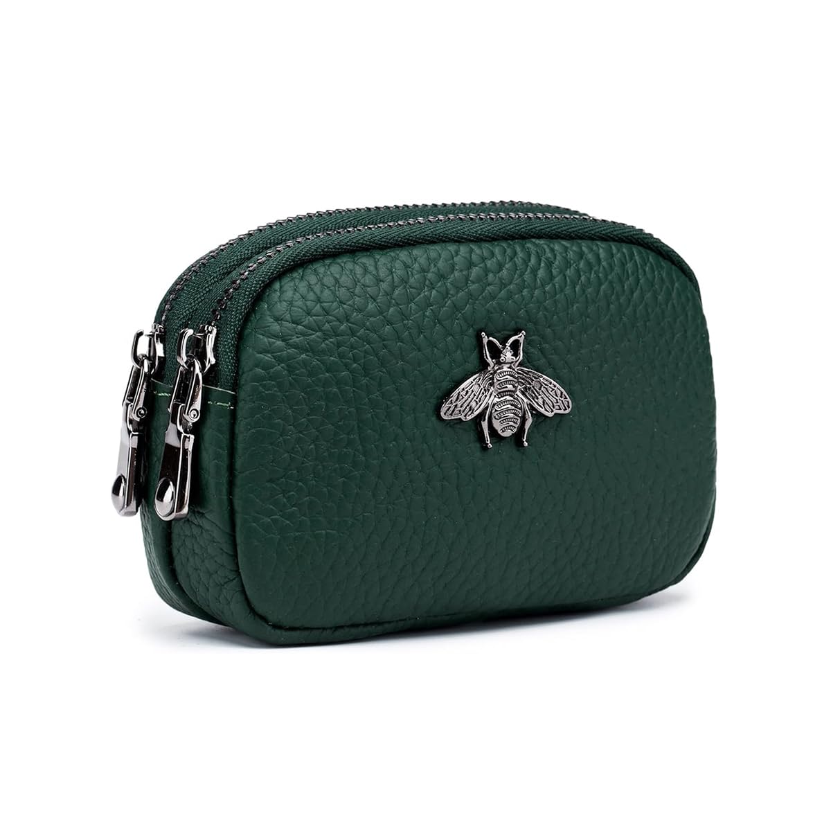 PALAY Women Coin Bag for Everyday Use with Double Layer Design 11.5x4x7.5cm PU Leather | Gift Purse