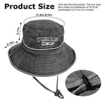PALAY Sun Hats for Women with 9.5 cm Wide Brim and Detachable Neck Flap | Adjustable Fit for Outdoor Use
