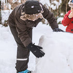 PALAY Winter Gloves for Skiing and Riding with Touch Screen Fingers and Anti Slip PU Palm | Windproof Waterproof for Men 8.5–9 cm Hand Width