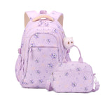 PALAY Backpack Set for Girls with Lunch Bag featuring Multi-Compartment Design | Splash-Proof School Backpack for Kids