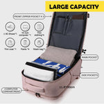 PALAY Travel Backpack for Women with Dual Handle and Shoe Compartment 29x14x44cm | Compact Laptop Bag