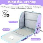 PALAY Backpack for Kids featuring Unicorn Pattern and Reinforced Zippers | Ideal School Bag