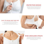 PALAY Sports Bra for Women with Front Zipper and Adjustable Straps | High Impact Gym Support