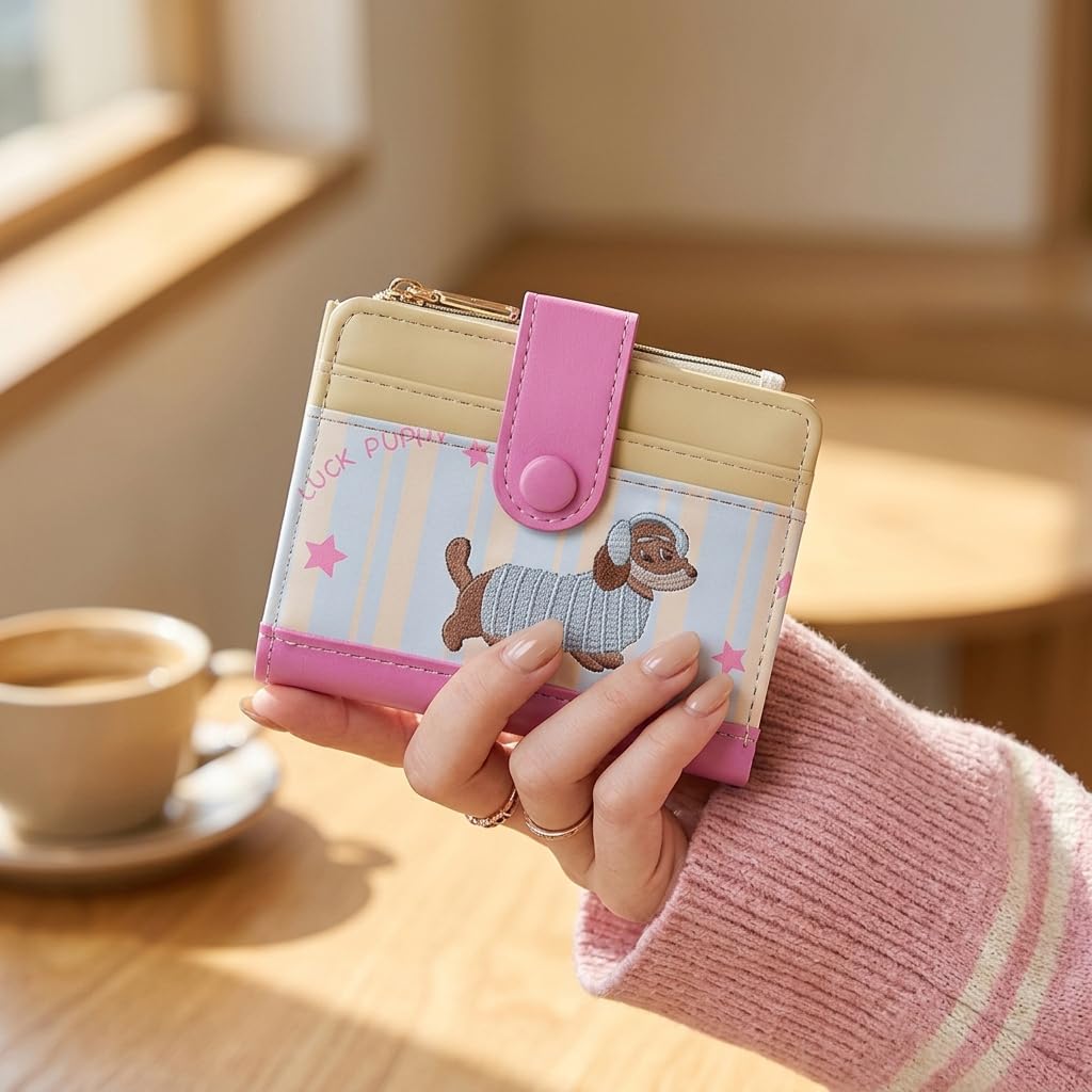 PALAY Kawaii Card Holder Wallet for Girls