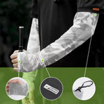PALAY Arm Sleeves for Outdoor Sports with UPF 50+ UV Protection and Ice Silk Comfort | Thumb Hole Design for Men and Women