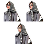 PALAY Satin Scarf for Women 35x35in 3 Pcs with Silky Feel Fabric | Hair Neck and Head Accessory
