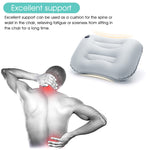 PALAY Travel Air Pillow for Camping and Hiking with Quick Deflate Valve 50×35cm White