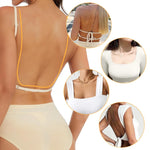 PALAY® Women's Bra Summer V-Neckline Bra with Adjustable Strap Breathable Bra Stylish Cross Back Bra Yoga Bra Base Layer Bra, S