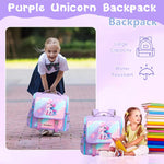 PALAY Backpack for Kids featuring Unicorn Pattern and Reinforced Zippers | Ideal School Bag