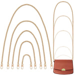 PALAY Gold Purse Chain for Crossbody Bags with Snap-In Buckles and 5 Size Options