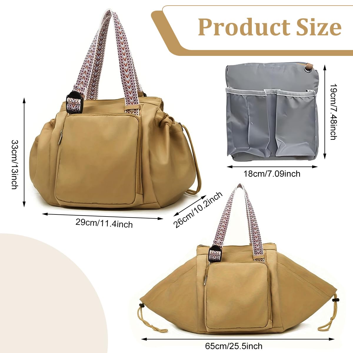 PALAY Backpack Bags for Women with 33x29x33 cm Capacity and 3-in-1 Transformable Design | Waterproof Oxford Cloth for Travel and Shopping