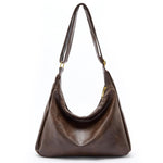 PALAY® Crossbody Bag for Woman Ultra Soft Foldable Vegan Leather Shoulder Handbag Stylish Slouchy Tote Hobo Purses