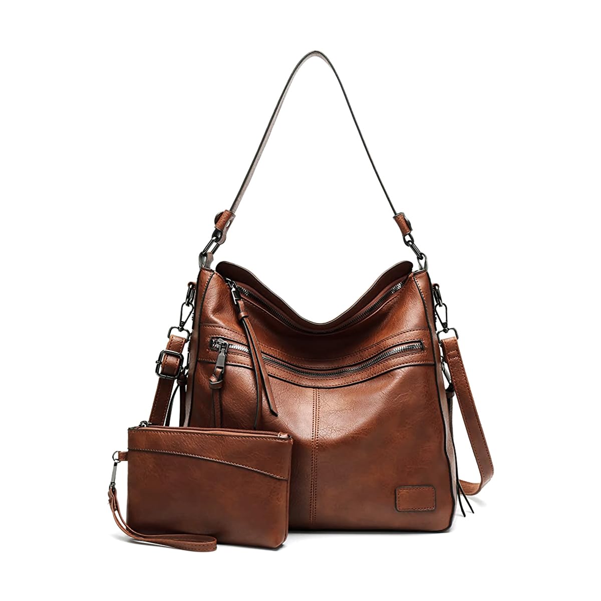 PALAY Hobo Bags for Women with Large Capacity and Multi Pocket Design | Soft Vegan Leather Tote