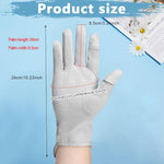 PALAY UV Sun Protection Gloves for Outdoor Use with UPF 50+ Cooling Fabric | Touchscreen Non Slip Design for Women